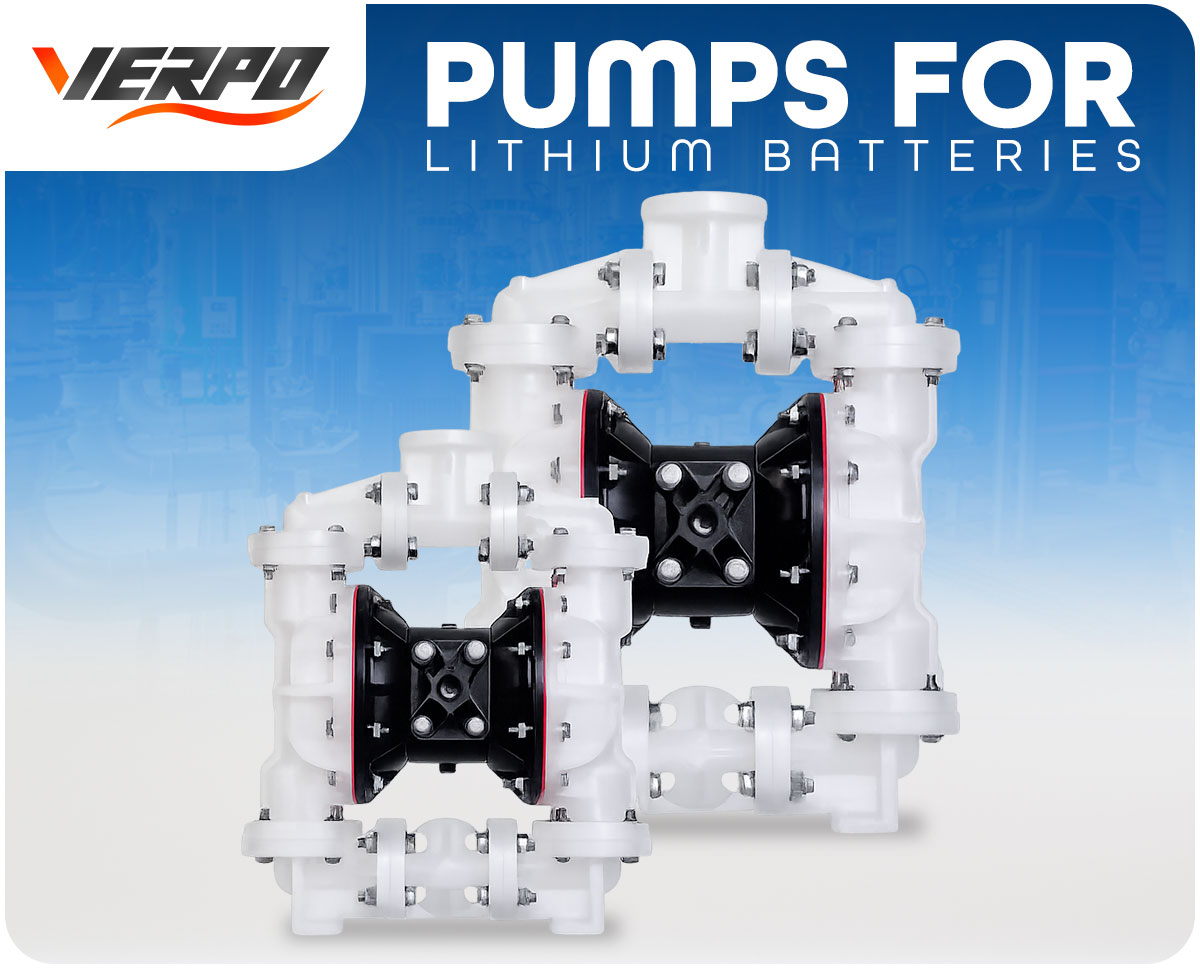 Pumps For Lithium batteries