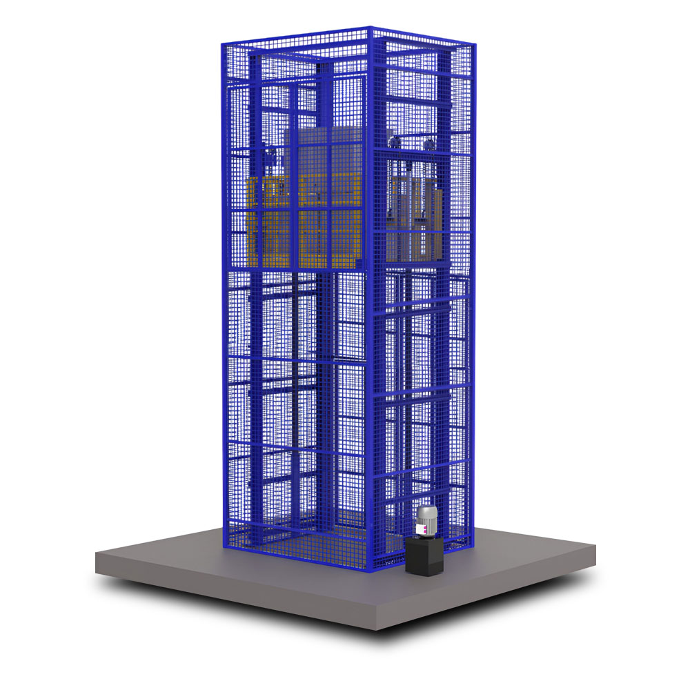 Fully Enclosed Cargo Lift