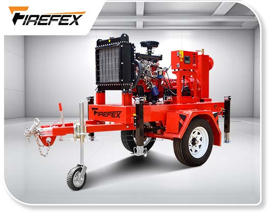 Trailer Mounted Fire Pump