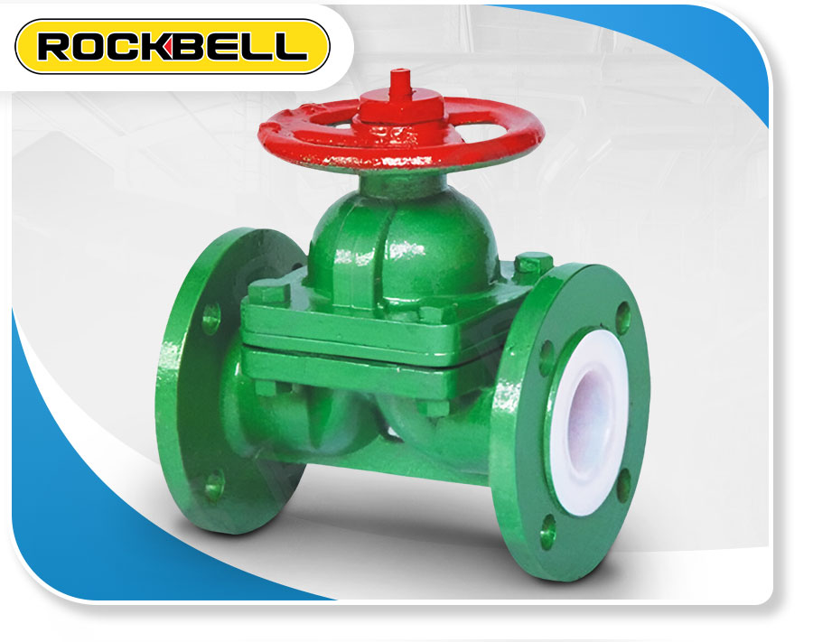 Lining Teflon Diaphragm Valve