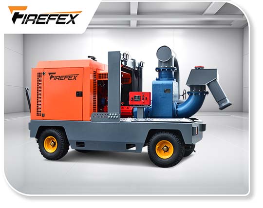 Self Priming Series Mobile Pump Truck