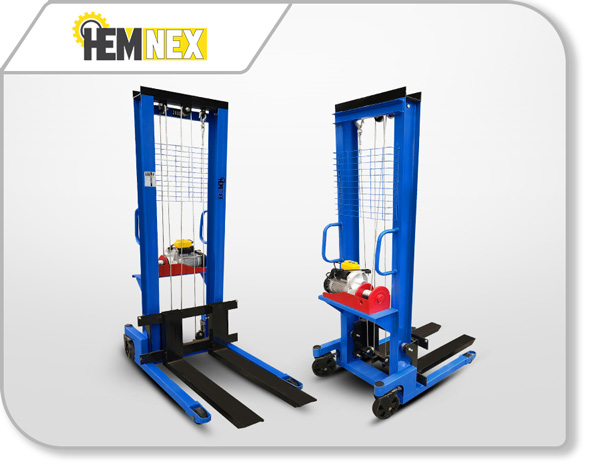 Electric Wirerope Pallet Stacker