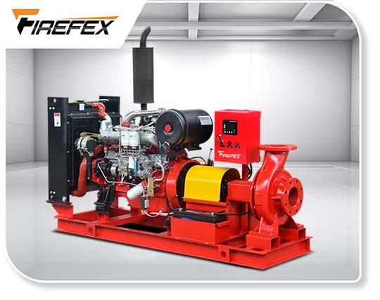 XBC-IS Diesel End Suction Fire Pumps