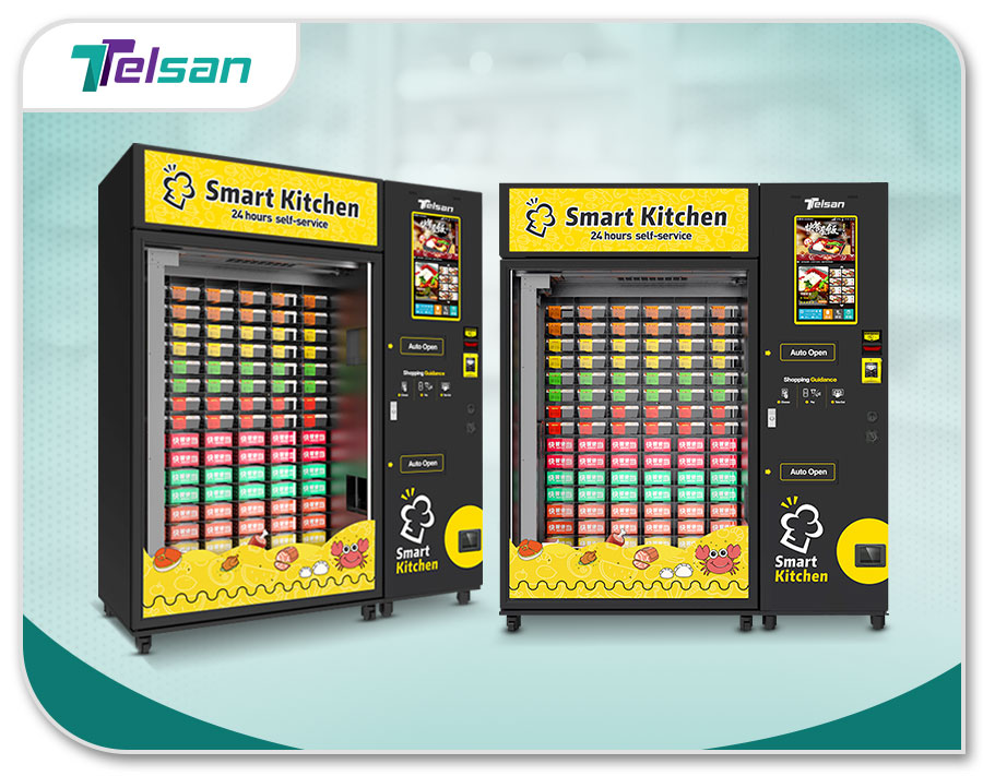 Smart Hot Food Vending Machine