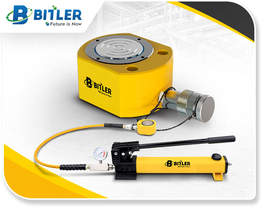 Single Acting Ultra Low Height Hydraulic Cylinder