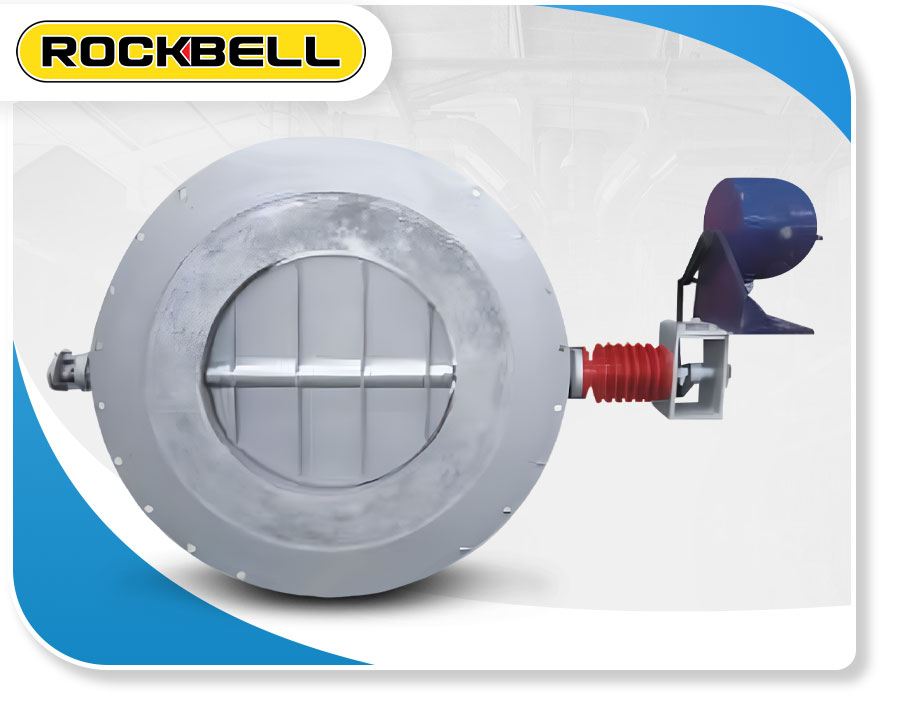 Insulating High Temperature Butterfly Valve