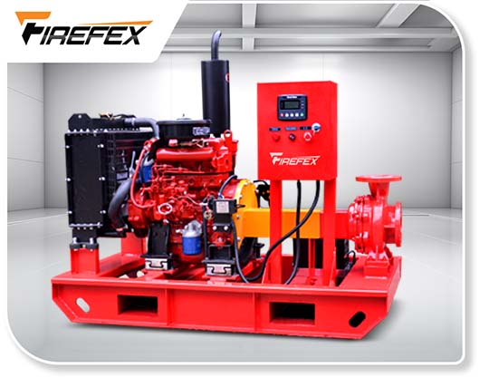 Diesel Engine End Suction Fire Pump