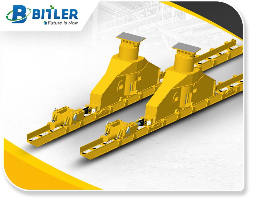 Long Distance Hydraulic Skidding System