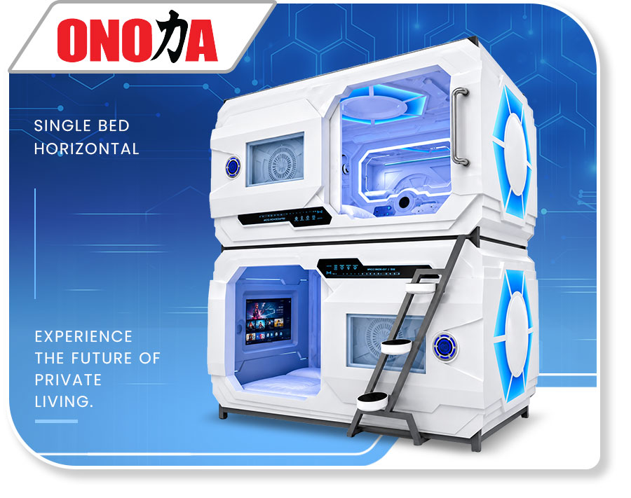 Single Capsule Bed - Horizontal
