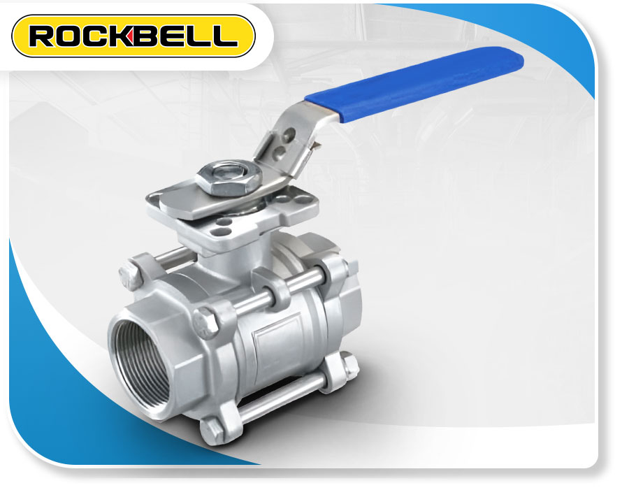 3PC Type Ball Valve With Internal Thread