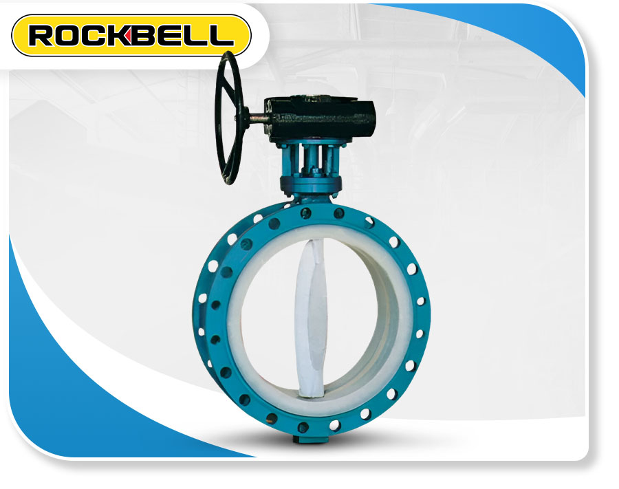 Flanged Type Lining Teflon Butterfly Valve