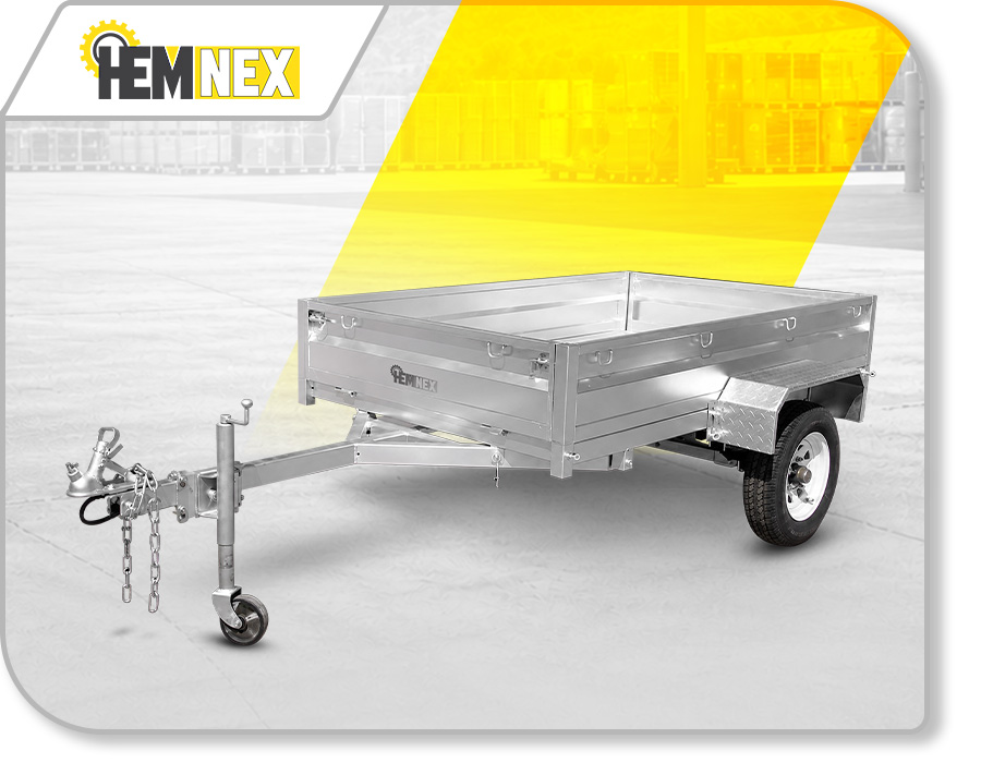 Triple Folding Box Trailer (Best Hot Dipped Galvanized)