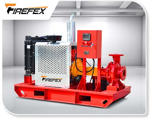 XBC-IS Diesel End Suction Fire Fighting Pump