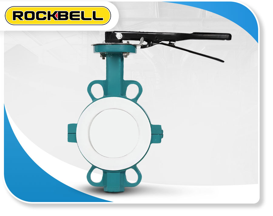 Wafer Type Lining Teflon Butterfly Valve