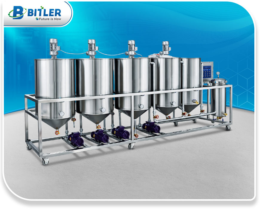Cooking Oil Refining Machine