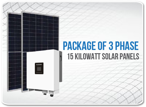 Solar Panel Package 3 Phase 15 Kilowatt