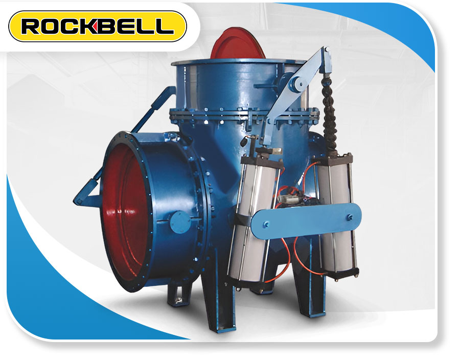 Three-Way Gas Changeover Butterfly Valve