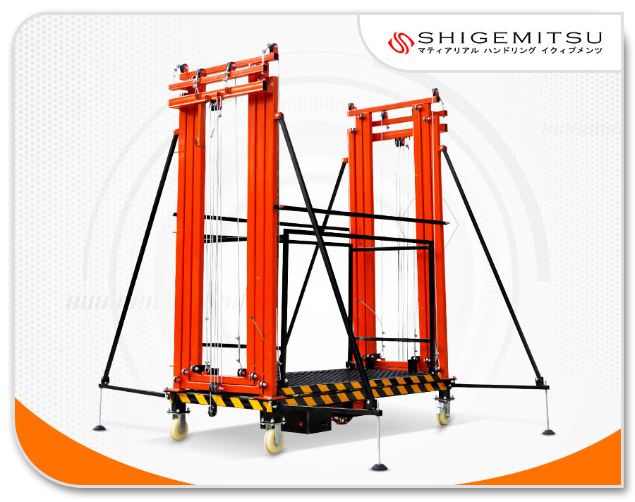 Electric Lifting Ladder Scaffolding 3M