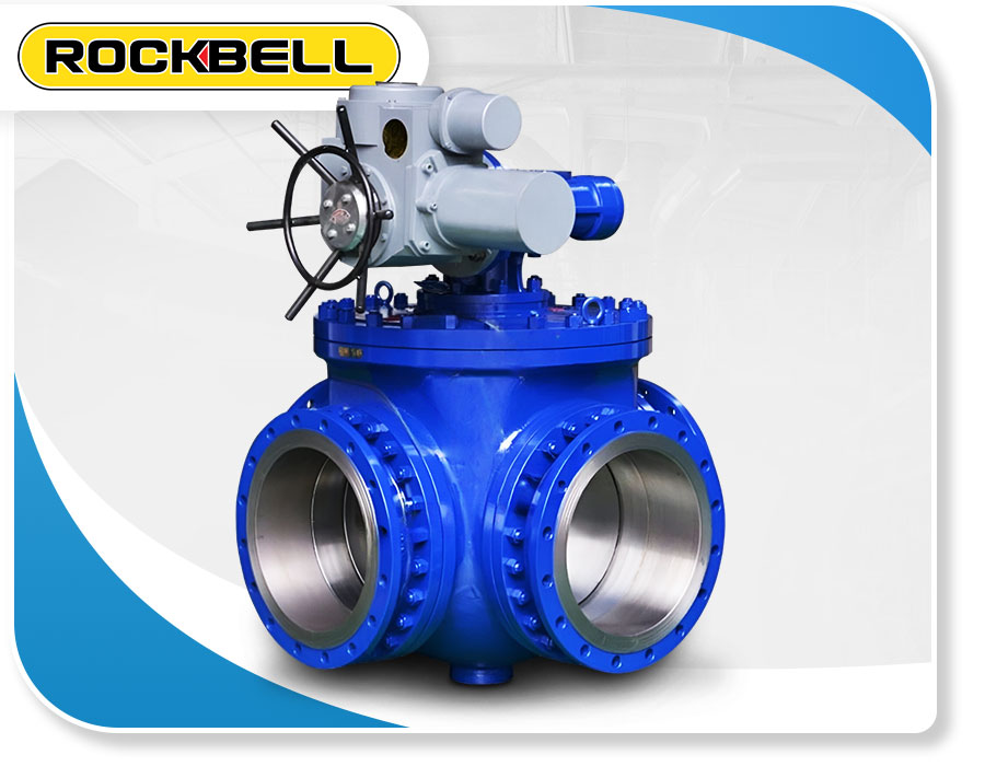 Flange Connection Four Ball Valve