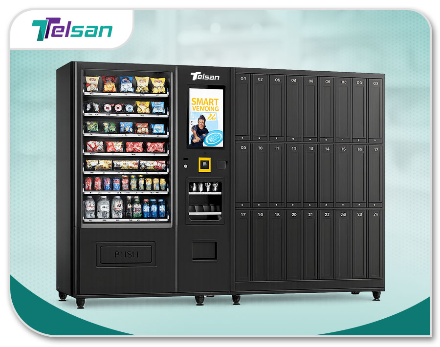 Smart Vending Locker Machine