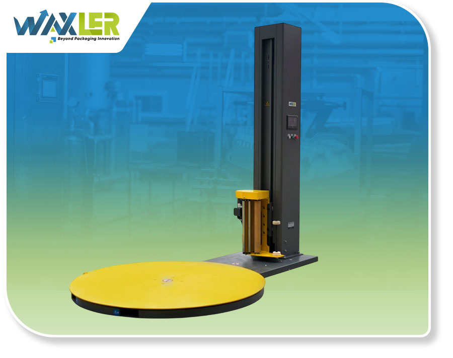 Waxler Pallet Stretch Wrapping Machine WL2000A BP Grey/Yellow