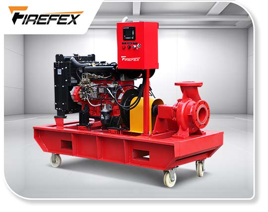 Diesel Engine End Suction Fire Pump