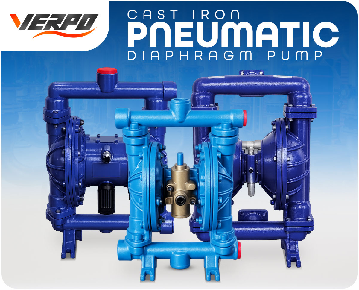 Cast Iron Pneumatic Diaphragm Pump