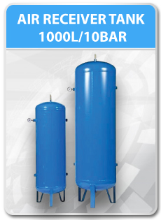 AIR RECEIVER TANK 1500L/10BAR