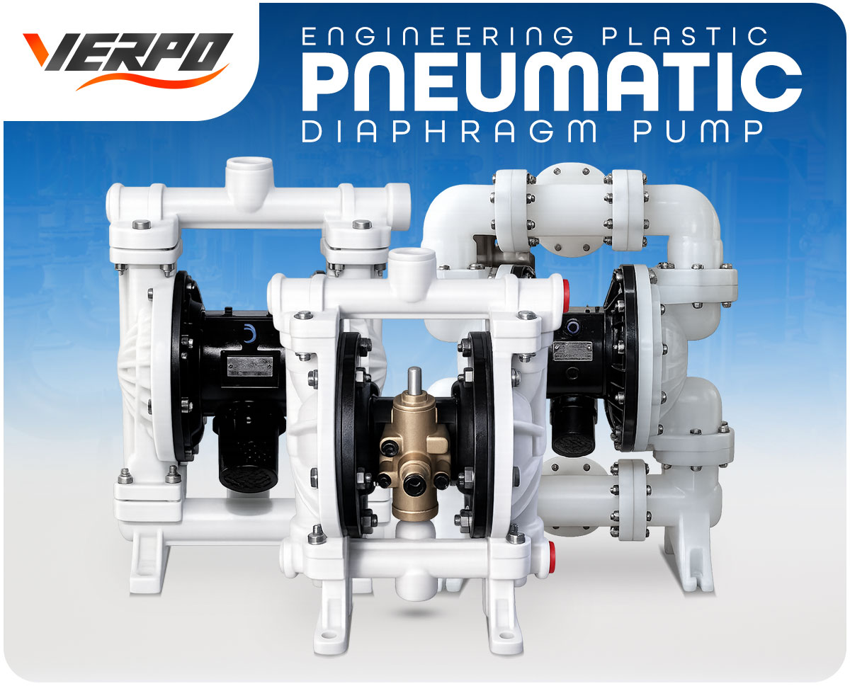 Engineering Plastic Pneumatic Diaphragm Pump