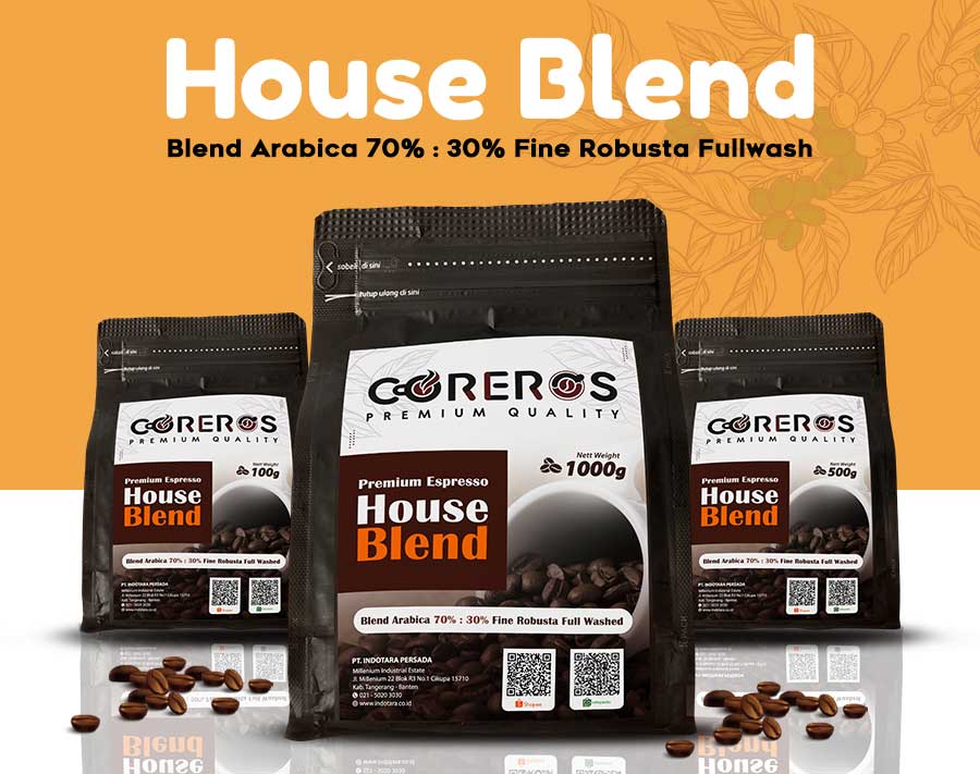 House Blend 70% Arabica 30% Robusta