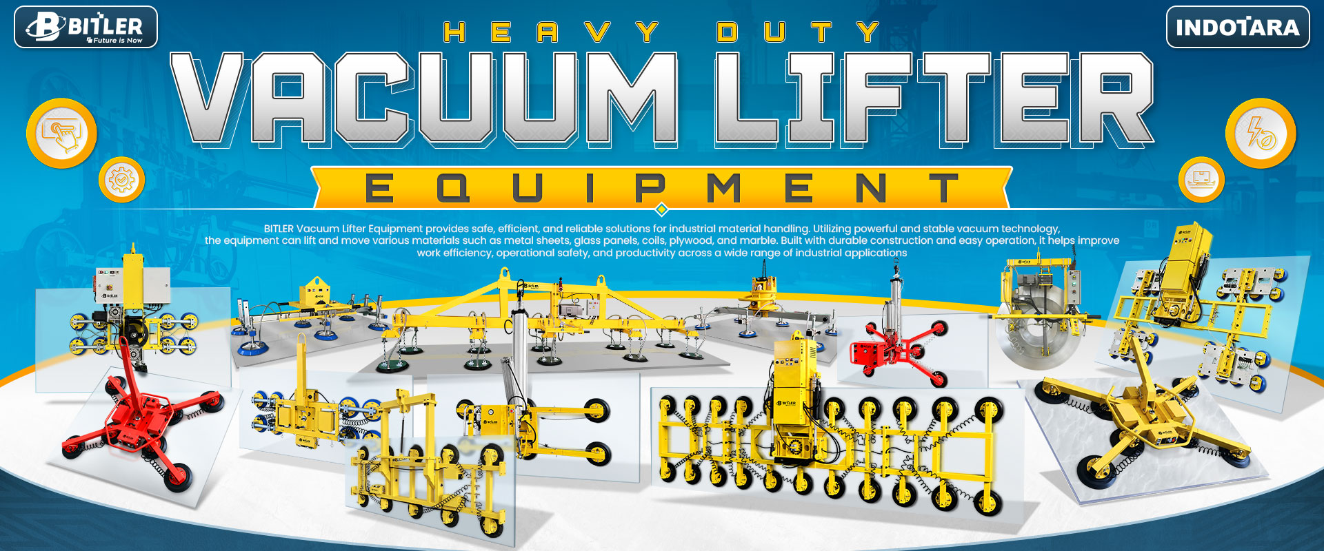 Bitler Vacuum Lifter Equipment