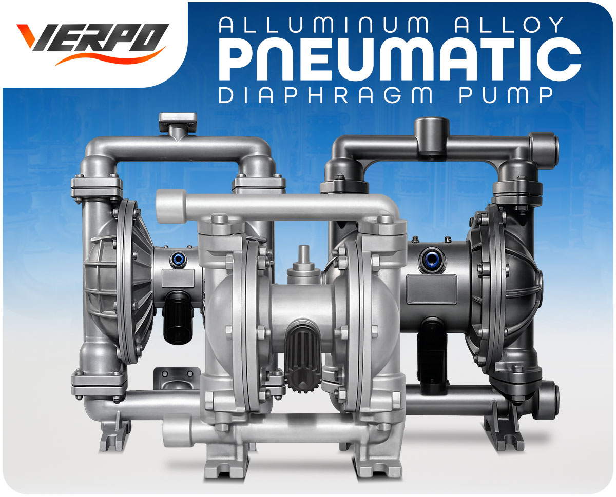 Alluminum Alloy Pneumatic Diaphragm Pump