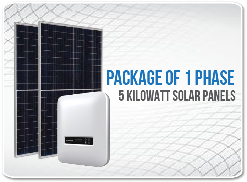 Solar Panel Package 1 Phase 5 Kilowatt