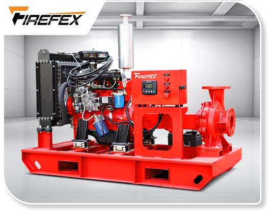 XBC-IS Diesel End Suction Fire Pump