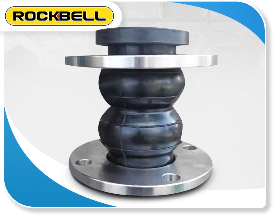 Floating Flange Double Spherical Rubber Expansion Joints