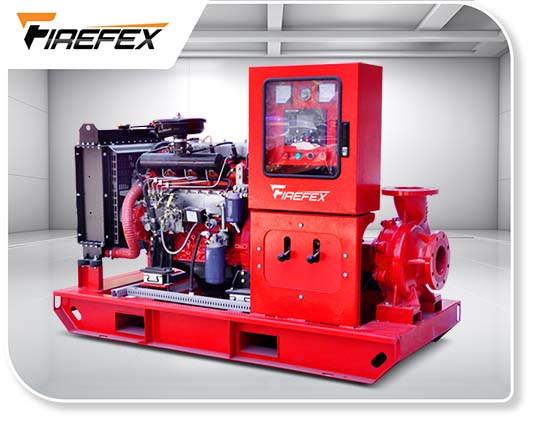 XBC-IS Diesel Engine End Suction Fire Pump