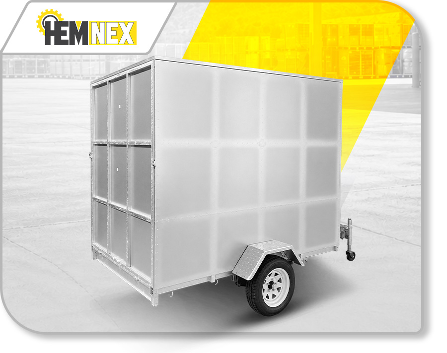 Single Axle Enclosed Trailer