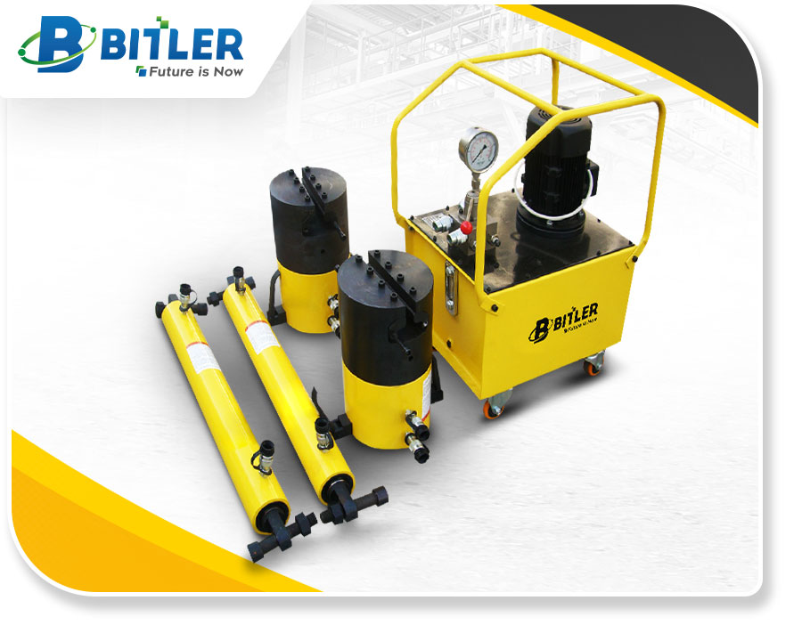 On-Track Heavy Load Hydraulic Pusher