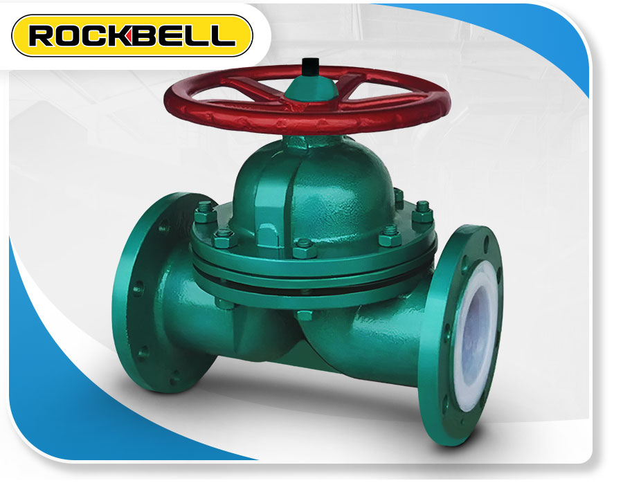 Manual Rubber Lined Diaphragm Valve