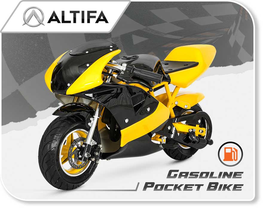 Gasoline Super Pocket Bikes 