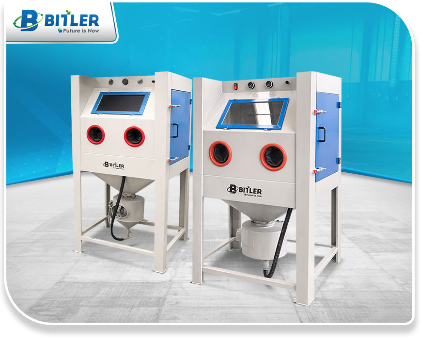 Dry Type High Pressure Sandblasting Cabinet